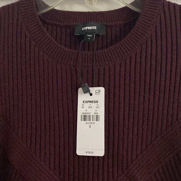 Express Peplum Sweater S - Picture 3 of 3